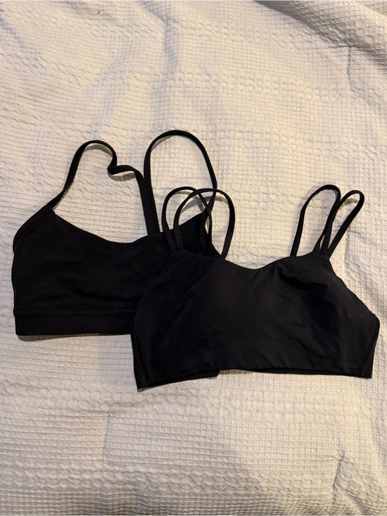 lululemon athletica Other - 2 Lululemon Black Sports Bras: Size 6